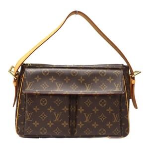 Louis Vuitton Viva Cite One Shoulder Bag Canvas Brown